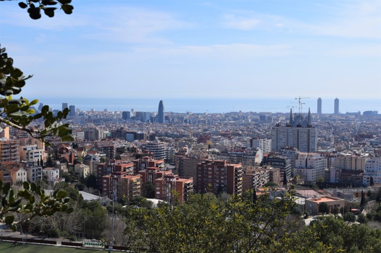 VIEW FROM PARK GUELL